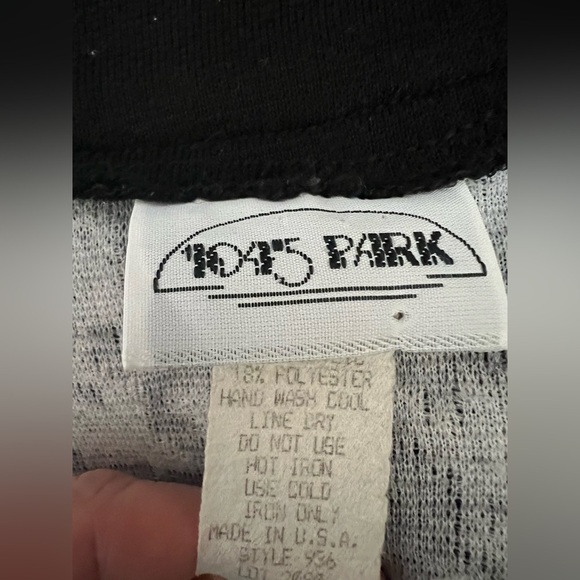 Vintage 80s Black and White lightweight Houndstooth Blazer Sz M EUC - Picture 6 of 9